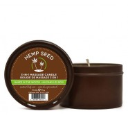 Hemp Seed žvakė kūnui - 3 in 1 su argano ir kanapių aliejais Naked In The Woods 170g